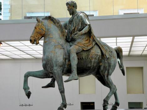 Kapitolinische Museen: Marc Aurel-Statue (2013)