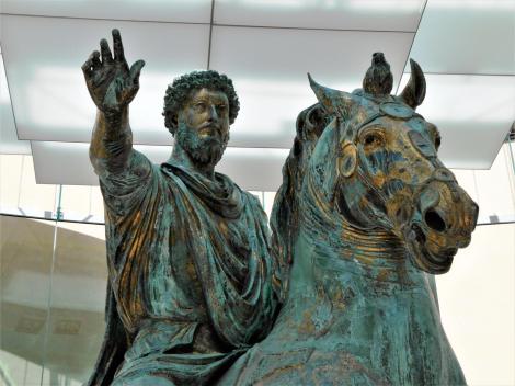 Kapitolinische Museen: Marc Aurel-Statue (2013)