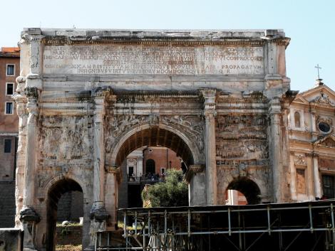 Forum Romanum: Septimus Severus-Bogen (2013)