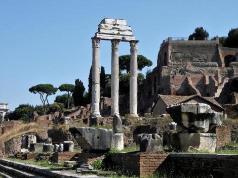 Forum Romanum: Kastor- und Polluxtempel (2013)