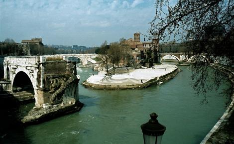 Tiberinsel und Ponte Rotto (1981)