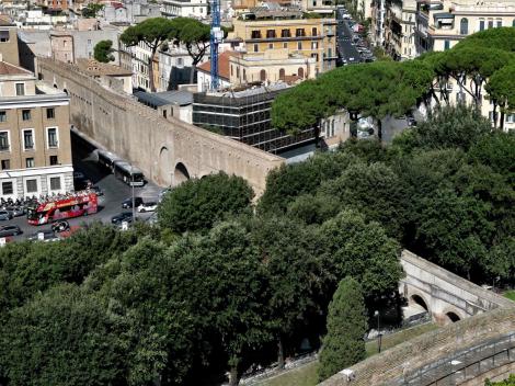 Blick von der Engelsburg zum Passetto (2013)