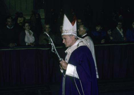 Petersdom: Papst Johannes Paul II. (1981)