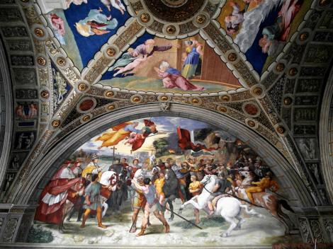 Vatikanische Museen - Stanzen des Raffael: Eliodorosaal (2013)