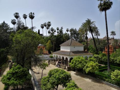 Alcazar: Pavillon Kaiser Karls V. im Garten (2018)