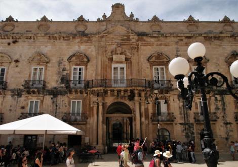 Syrakus: Palazzo Beneventano del Bosco am Domplatz (2018)