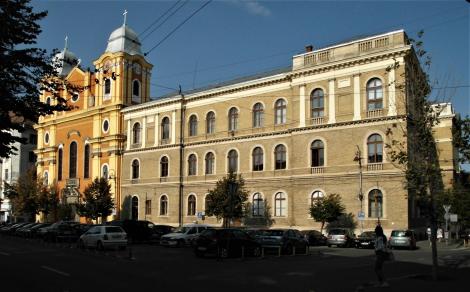 Klausenburg: Universität mit Universitätskirche (2018)