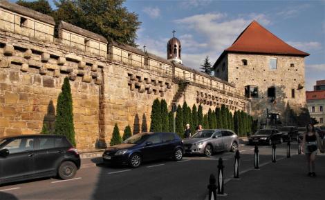 Klausenburg: Stadtmauer und Schneiderbastei (2018)