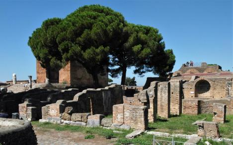 Ostia: Blick zum Kapitol (2013)