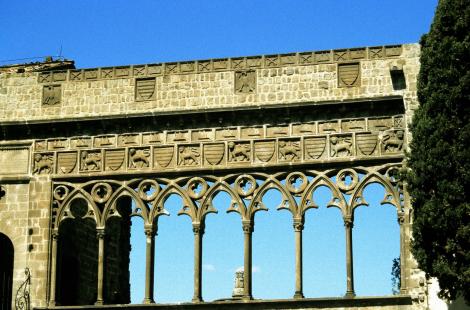 Viterbo: Papstpalast - Loggia (2002)