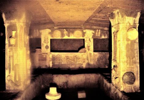 Cerveteri: Banditaccia-Nekropole - Tomba dei Rilievi (2002)