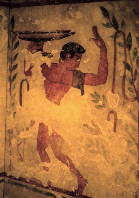 Tarquinia: Nekropole - Rekonstruktion des Citaredo-Grabes [Tomba del Citaredo - Ausstellung Hamburg] (2004)