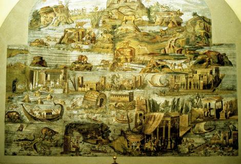 Palaestrina: Archäologisches Museum - Nilmosaik (2002)