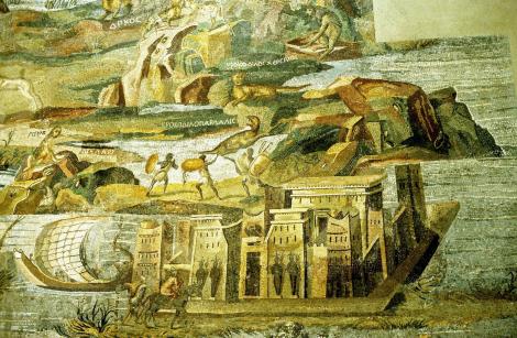 Palaestrina: Archäologisches Museum - Nilmosaik (2002)