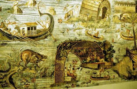 Palaestrina: Archäologisches Museum - Nilmosaik (2002)