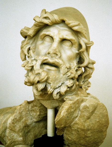 Sperlonga: Archäologisches Museum - Kopf des Odysseus (2002)