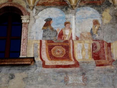 Trient: Palazzo Geremia [links Kaiser Maximilian I. (2017)