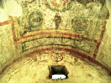 Fünfkirchen: Frühchristliches Friedhof - Fresken in der Peter und Paul-Grabkammer (2008)