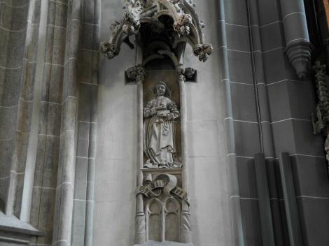 Kaschau: Elisabeth-Dom - Elisabethfigur (2018)