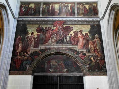 Kaschau: Elisabeth-Dom - Rakoczi-Apotheose im Nordquerschiff (2018)