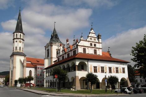 Leutschau: Jakobskirche und Rathaus (2018)