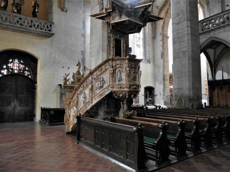 Leutschau: Jakobskirche - Kanzel (2018)