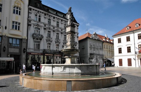 Pressburg: Maximiliansbrunnen [Rolandsbrunnen] (2018)