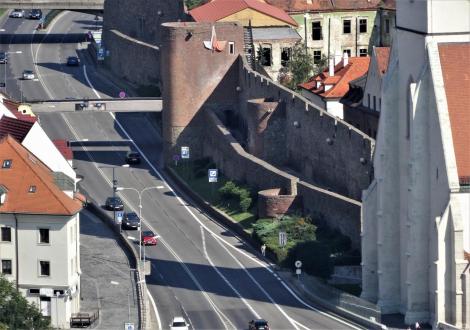 Pressburg: Stadtmauer beim Martinsdom (2018)