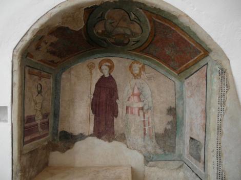 Siklós: Burgkapelle [rechts Hl. Ladislaus] (2015)