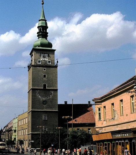 Tyrnau (slowak. Trnava): Rathausturm (1980)