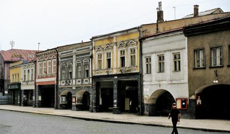 Sillein [slowak. Žilina]: Marktplatz (1980)
