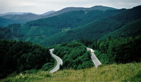 Landschaft nördlich Dobschau [slowak. Dobšiná] (2004)