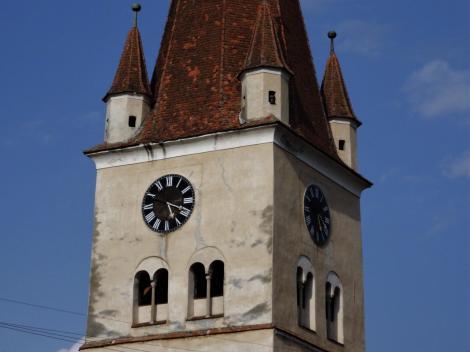 Heltau (rum. Cisnădie): Kirchenburg - Kirchturm (2018)
