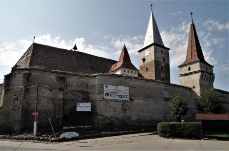 Meschen (rum. Moşna): Kirchenburg (2018)