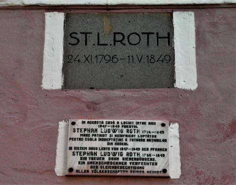 Meschen (rum. Moşna): Wohnhaus von Stephan Ludwig Roth (2018)