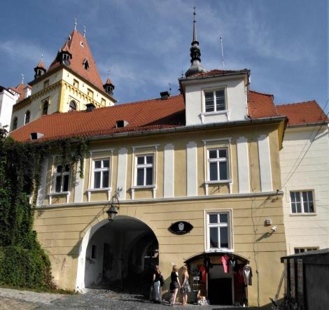 Schäßburg: Aufgang zum Stundenturm (2018)