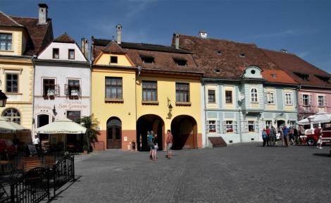 Schäßburg: Burgplatz (2018)