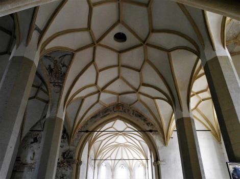 Schäßburg: Bergkirche - Gewölbe (2018)
