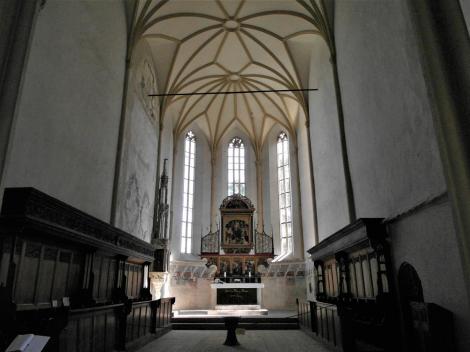 Schäßburg: Bergkirche - Chor (2018)
