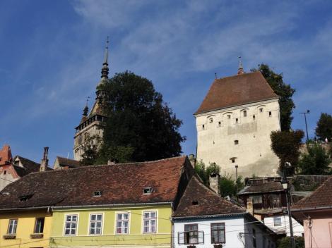 Schäßburg: Stundenturm und Schmiedeturm (2018)