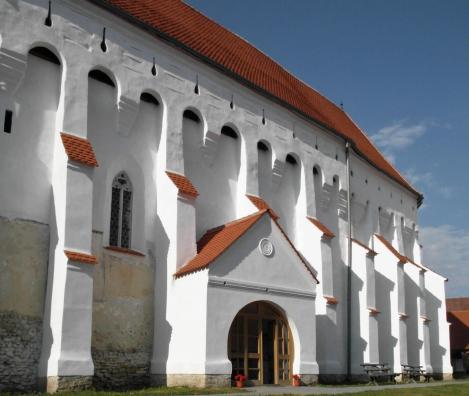 Dersch (rum. Dârjiu, ung. Székelyderzs): Kirchenburg - unitarische Kirche (2018)