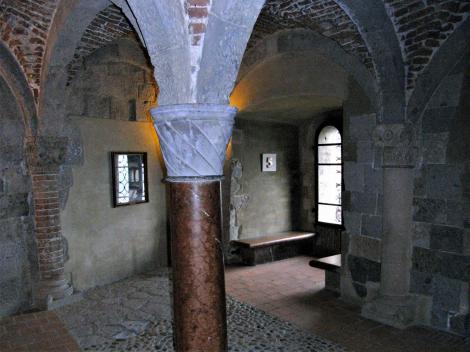 Gran [ung. Esztergom]: Burg - Gewölbesaal (2008)