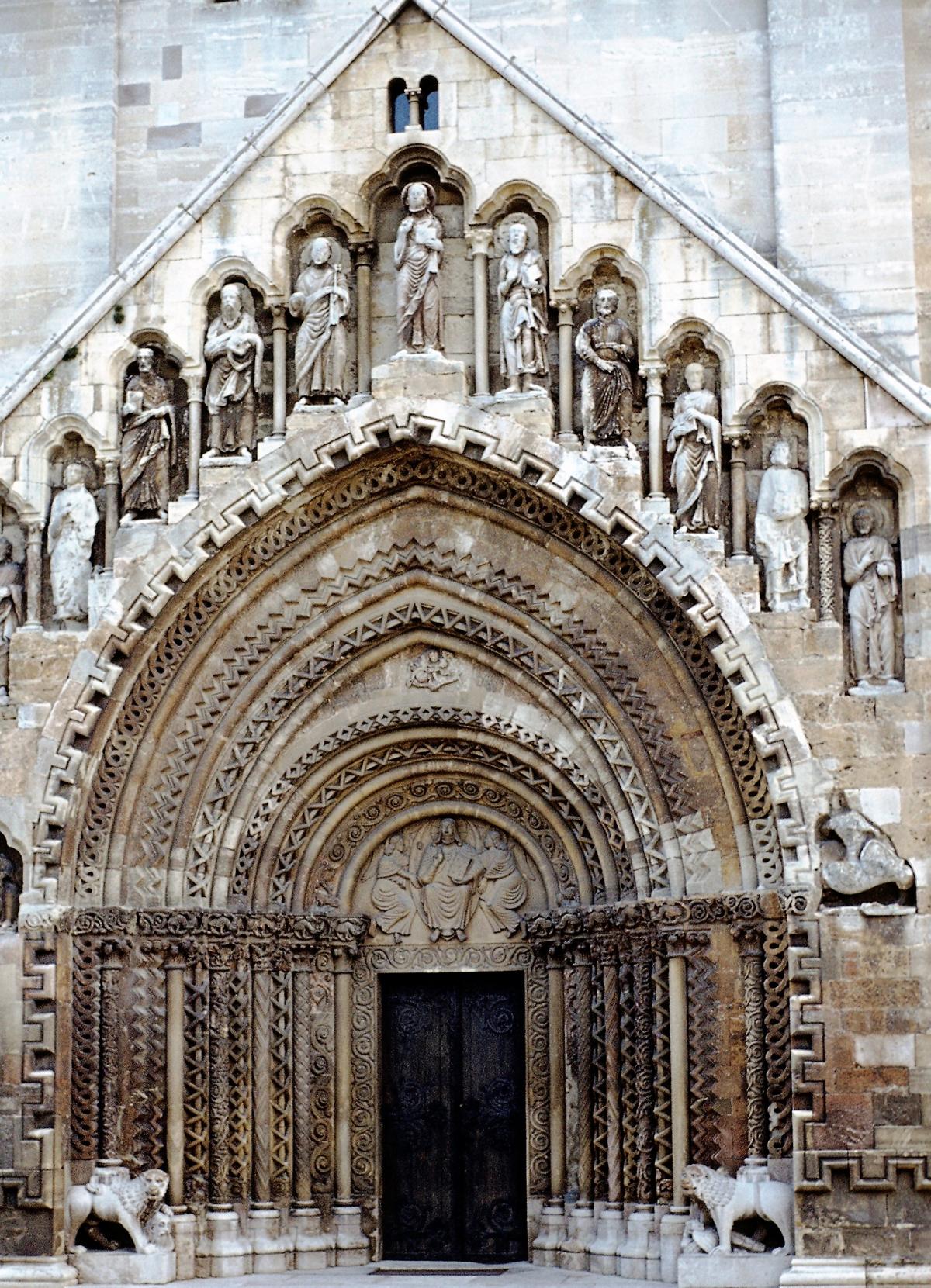 Jak: Abteikirche - Portal (1983)