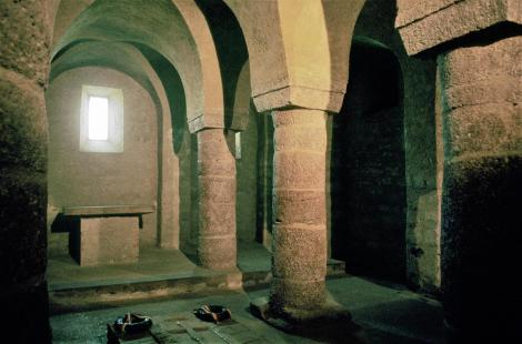 Tihany: Abteikirche - Krypta (1983)