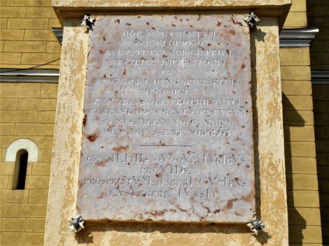 Tschanad: Bischof Gerhard- [Gellert]-Denkmal (2018)