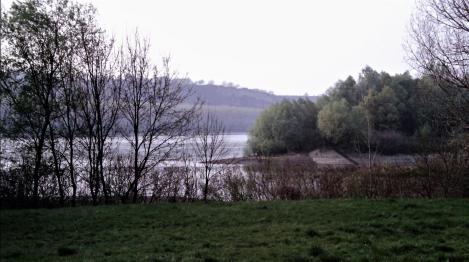 Mündung der Bega in die Theiß bei Titel (1990)