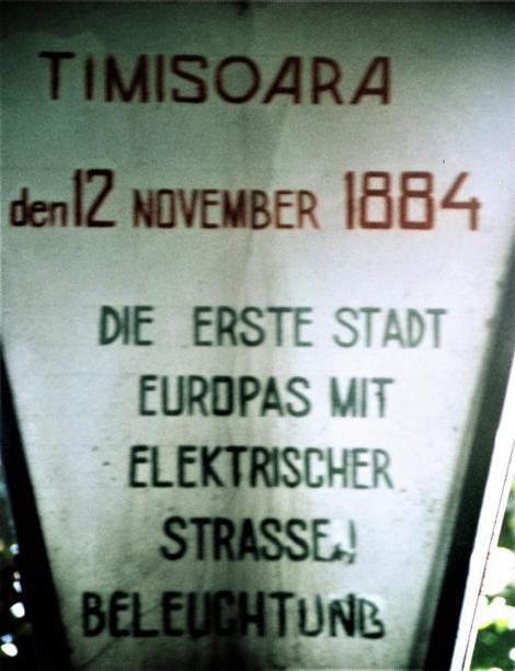 Temeswar: Straßenlaterne (1991)