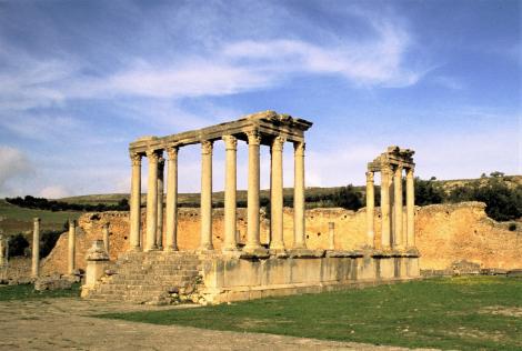 Dougga: Caelestis-Tempel (1998)