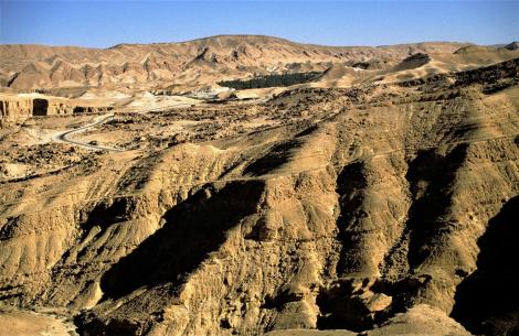 Blick zur Oase Tamerza (1998)