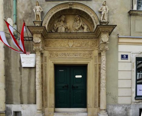 Wien: Salvatorkapelle - Portal (2019)